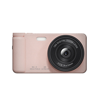 Kamera A67A 18X Zoom Lensa Sudut Lebar Eksternal 180 °   Layar Lipat Rekam Video 4K Foto 64MP Baterai Besar 2000mAh Webcam OTG PCcam