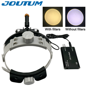 Dental Lab Medical Loupes Magnification <strong>Binocular</strong> Magnifier 2.5/3.5x 5W CE Certified Class I Headlight Headlamp Separately - Product Image 4
