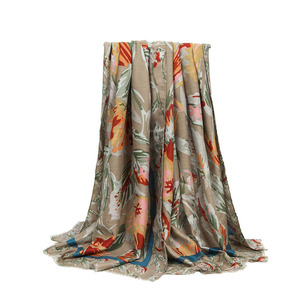 Bufanda de Seda y Lana Directo de Fábrica – Chal de Invierno con Logotipo Personalizado, Envoltura Larga y Ligera, Entrega Rápida al por Mayor - Product Image 4