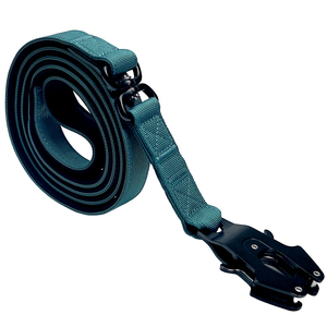 Luxury <b>pet</b> dog <b>leash</b> quick release frog buckle medium large working dog sheepdog applicable soft grip - Product Image 2