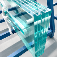 Verre Trempé Courbé Stratifié Antidérapant PVB pour Marches d'Escalier en Spirale, Éclairage Extérieur de Salle de Bain, Certifié CE SGCC, Fabrication Personnalisée en Usine