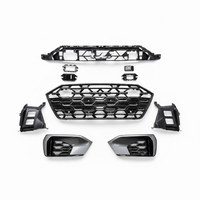 Kit de mise à niveau de cadre de phare antibrouillard style nid d'abeille S7 2025 pour Audi A7 C8 2019-2025 – Pièce auto de rechange en gros