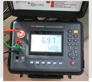 Testeur de résistance d'isolement portable ES3045F 100V; 250V; 500V; 1000V; 2500V; 5KV, 10KV, 15KV - Product Image 1