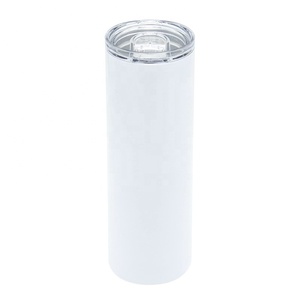 2022 Hot Bán 20oz thăng hoa tráng khoảng trống thép không gỉ Tumblers đôi tường chân không cách điện thẳng Tumbler ly - Product Image 5