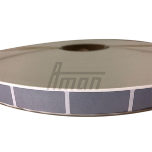 Gray PET 16x38mm <b>Scratch</b> Off Stickers 15000 Pieces Per Plate Anti Counterfeit for Password Phone Recharge Game Cards - Product Image 2