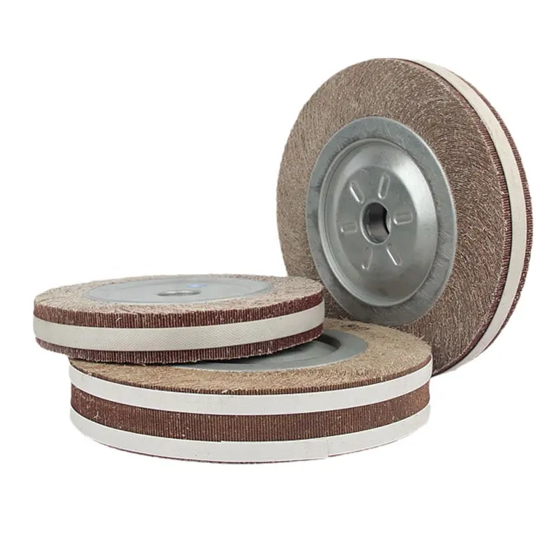 Emery Cloth Polishing Wheel Marble Grinding Wheel Abrasive Flap Wheel For Stainless Steel