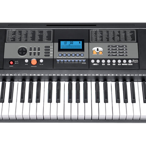 Piano électrique HUASHENG de qualité supérieure, 61 touches, fonction tactile, écran LCD, 200 timbres, rythmes, <span class=keywords><strong>clavier</strong></span> de <span class=keywords><strong>percussion</strong></span>, 10 démos d'orgue - Product Image 3