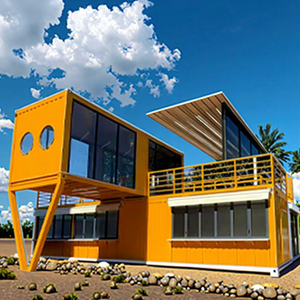 Commercial Movable Container House for Milk Tea and Coffee <strong>Shops</strong> Customized Promotional <strong>Small</strong> Apartment with Kitchen and Bedroom - Product Image 1