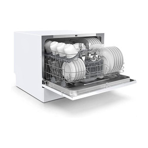 TRUSTRY <span class=keywords><strong>Lavavajillas</strong></span> de encimera de acero inoxidable, 6 juegos de capacidad, tabletas de desinfección de secado completamente automático, uso doméstico de Hotel - Product Image 1