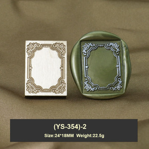 Meilleur <span class=keywords><strong>prix</strong></span> Série Bordures Rétro Cadre photo de style européen Motifs rétro Tête de sceau à cire - Product Image 6