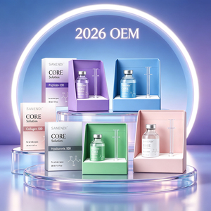 OEM Hyaluronic Acid Core Peptide <b>Serum</b> Infused Exosome Ceramide Collagen Glutathione Vitamin K Multi Repair Barrier Recovery - Product Image 2