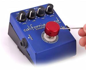 Perilla de interruptor de pedal de efectos de guitarra de aluminio, tapa de metal colorida para pedal de efectos de guitarra y bajo, logotipo de fábrica OEM/ODM - Product Image 3