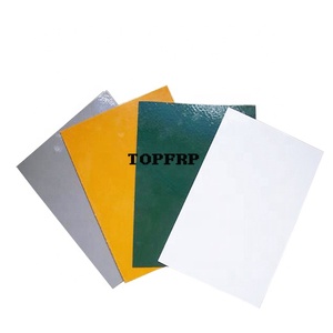 Panneau en gelcoat FRP, feuille plate en fibre de verre et polyester - Product Image 1