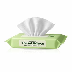 Produits cosmétiques jetables au design unique, lingettes individuelles pour le visage, démaquillant - Product Image 1