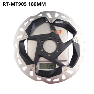 จานเบรกดิสก์ Shimano รุ่น <span class=keywords><strong>RT</strong></span>-<span class=keywords><strong>MT905</strong></span> แบบ 6 รู ขนาด 180/203 มม. สีดำ สำหรับจักรยานเสือหมอบและ BMX พร้อมผ้าเบรกจาก Ice Technologies - Product Image 5