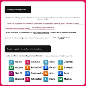 Activación de <span class=keywords><strong>software</strong></span> original <span class=keywords><strong>Maya</strong></span> para su propia cuenta de correo electrónico Licencia para la versión de Internet Modelo original en stock - Product Image 2