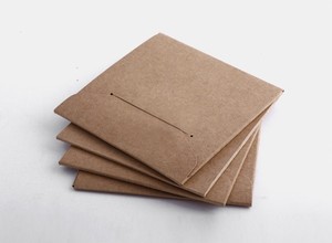 Manchon en carton kraft personnalisé, <span class=keywords><strong>pochette</strong></span> en papier kraft marron de haute qualité pour <span class=keywords><strong>cd</strong></span>, offre spéciale - Product Image 2