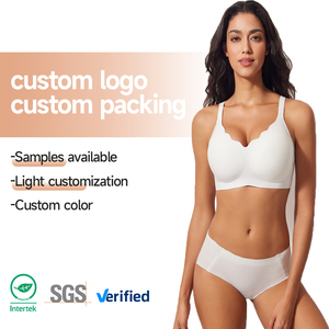 Sujetador Push-Up Sin Costuras de Gel Suave con Soporte, Estilo Europeo-Americano, Tallas Grandes para Mujer, Antideslizante y Sin Aros - Product Image 1