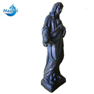 Escultura Religiosa Católica de Metal Fundido para Jardín Exterior, Tamaño Personalizado, Bronce Tradicional, Cristo, Jesús Sin Hogar, HR-339 Bro - Product Image 4