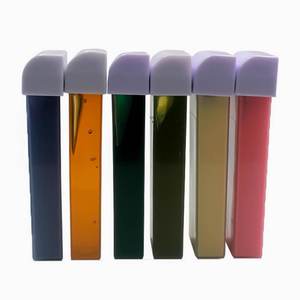 Cartouche <span class=keywords><strong>de</strong></span> cire dépilatoire en rouleau sans colophane 100 ml, cire cristalline douce pour épilation indolore, pour usage professionnel en salon et à domicile - Product Image 6
