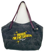Brodé Coton Denim Fourre-Tout Sac À Bandoulière Oversize Hobo Bourse Cadeau Sac À Main Style Décontracté Voyage Shopper Sac À Main Avec Fermeture Éclair