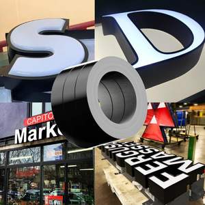 Negro 3,5 ''X .024'' X 270ft Perfil de bobina de letra de canal de aluminio Servicio de corte profesional incluido - Product Image 4