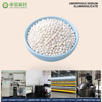 Support adsorbant en aluminosilicate de sodium amorphe de haute pureté, maille 60/80, pH neutre, pour la filtration des pigments organiques en phase liquide