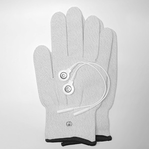 Guantes Conductivos de Fibra Plateada para Terapia Bioeléctrica de Manos, Fitness, Masaje y Rehabilitación - Product Image 2
