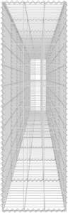 <strong>Gabion</strong> Basket with Lids Galvanized Steel <strong>Gabion</strong> Wall Rectangular <strong>Gabion</strong> Cage for Garden High Load Capacity 236,2" X11,8 X39,4 - Product Image 5