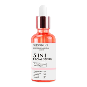 Etiqueta privada 5 en 1 suero Facial cuidado de la piel vitamina C ácido hialurónico niacinamida suero blanqueador antienvejecimiento - Product Image 2