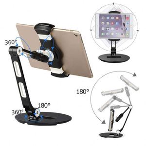 Universal Metal <b>Desktop</b> Bracket for ipad Holder Aluminium Tablet Stand for apple - Product Image 1