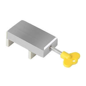 Limiteur de fenêtre Kaishengxi en alliage d'aluminium avec verrou croissant pour stores enrouleurs, fixation de sécurité enfant - Product Image 2