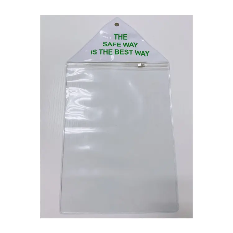 competitive price pvc work permit document holder of good quality