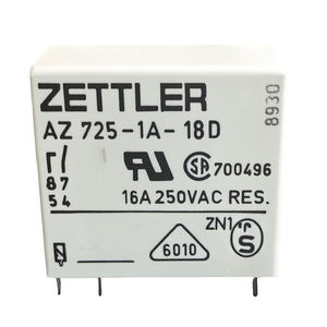 Relais de puissance Zettler Az 725-1a-18d 16A 250VAC DC 18V SPST - Product Image 2