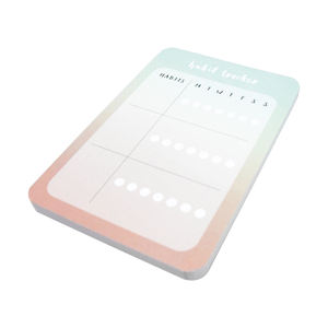 Promotional Stationery <b>Office</b> <b>Supplies</b> Custom Size Loose Leaf Paper Notepad Tear off Schedule to Do List - Product Image 4