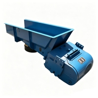 Alimentateur vibrant à vitesse réglable, machine d'alimentation à commande électromagnétique pour la distribution de matériaux industriels