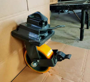 ล้อเลื่อนแบบหมุนได้สำหรับงานหนัก 3 ตัน สำหรับเคลื่อนย้ายตู้คอนเทนเนอร์ขนส่งแบบ ISO - Product Image 5