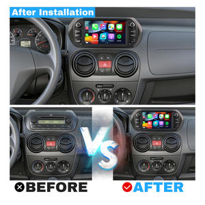 Estéreo para Auto Android de 7 Pulgadas, Plug-and-Play para Fiat Fiorino/Qubo 2008-2016, CarPlay, Navegación GPS, BT, SWC, RDS, DSP, Reproductor de DVD para Auto 2 Din - Product Image 2