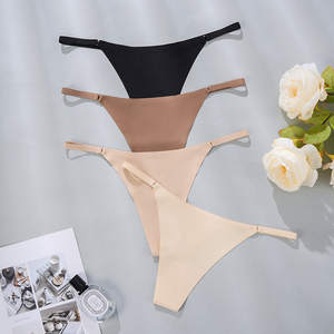 Tùy chỉnh tăng thấp phụ nữ thongs và G chuỗi thong phụ nữ liền mạch của quần lót sexy quần lót cộng với kích thước của phụ nữ đồ lót - Product Image 6