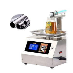 Pompe péristaltique semi-automatique en acier inoxydable 304, petite, pour huile essentielle, miel, liquide, pâte, machine de remplissage quantitative par pesage - Product Image 6