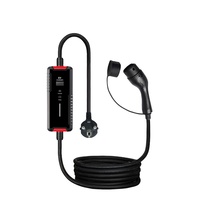 Station de charge portable smart AC home ev 16A type 2 chargeur de voiture électrique boîte murale Standard européen