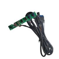 Boîtier pour ordinateur PC, connecteur PCB pour panneau avant et arrière, USB 3.0, rallonge pour carte mère