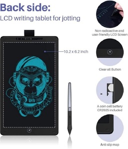 <span class=keywords><strong>HUION</strong></span> Inspiroy tinta H320M negro doble propósito gráficos del dibujo de la tableta LCD escritura tableta de dibujo para niños - Product Image 4