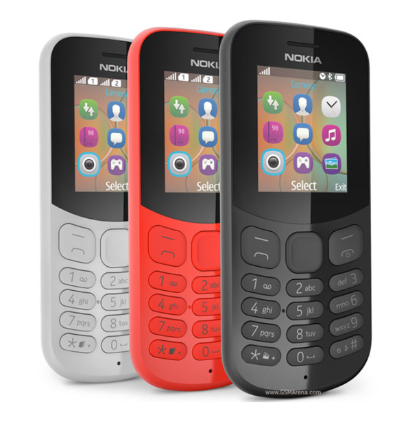 Mobile Phone for 130(2017 Version) Dual SIM Card Long Battery Life Lightweight Portable Keypad Phone