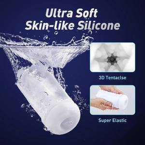 Realistische Cyber skin wasserdichte elektrische männliche Mastur bator Vagina Cup mit Saug-und Schub modi für Männer - Product Image 2