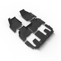 Tapis de sol de voiture en TPE imperméables, antidérapants, faciles à nettoyer, ensemble complet pour GMC ACADIA (7 places) 2025