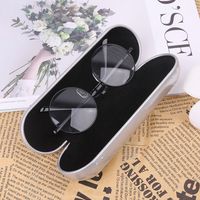 Étui à lunettes Vintage en aluminium pour lunettes de lecture ou boîtes de lunettes de soleil à protection dure