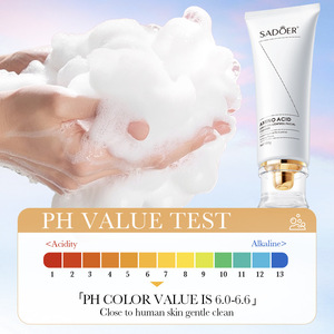 SADOER <span class=keywords><strong>Nettoyant</strong></span> Clarifiant Doux à la Niacinamide et aux Acides Aminés Végétaux pour le Contrôle du Sébum – <span class=keywords><strong>Nettoyant</strong></span> Visage Purifiant et Séborégulateur en Profondeur - Product Image 4
