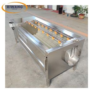 Automatic Roller Brush <b>Cleaning</b> Machine Essential Component for Fruit Vegetable Processing Vegetables Fruits Washing Equipment - Product Image 4