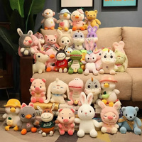 Machine à grue à griffes Kawaii de 8 pouces Jouets en peluche souples pour machine à griffes Machine à griffes en peluche Mini peluche